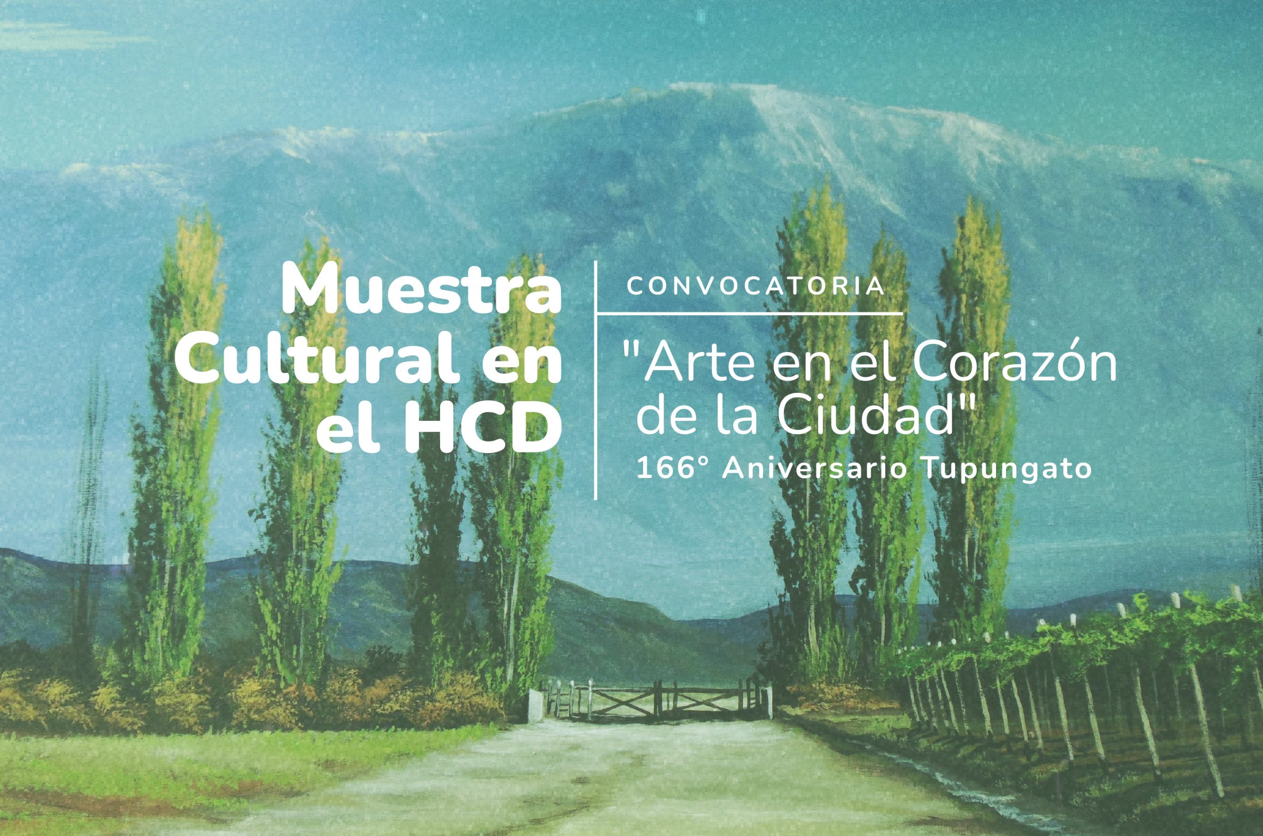  «Arte en el corazón de la Ciudad»: apertura de la Muestra Cultural en el HCD