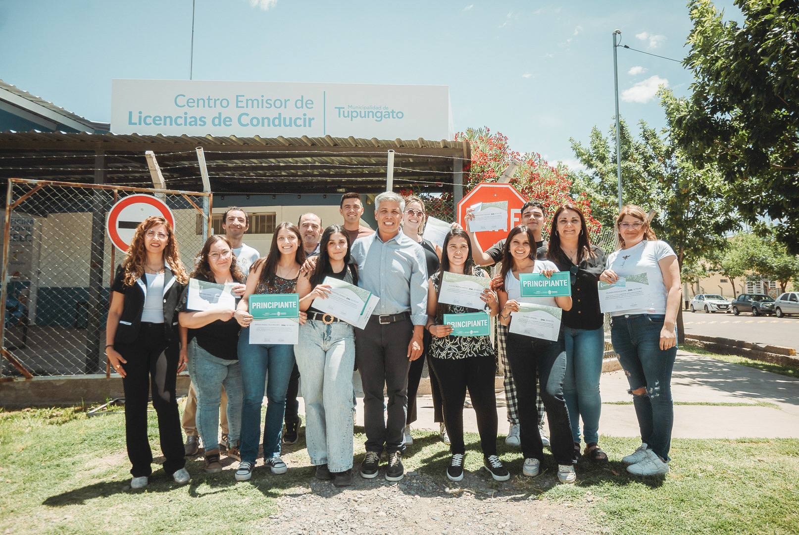 Gracias a “Juventudes al Volante” diez tupungatinos obtuvieron su primera licencia de conducir