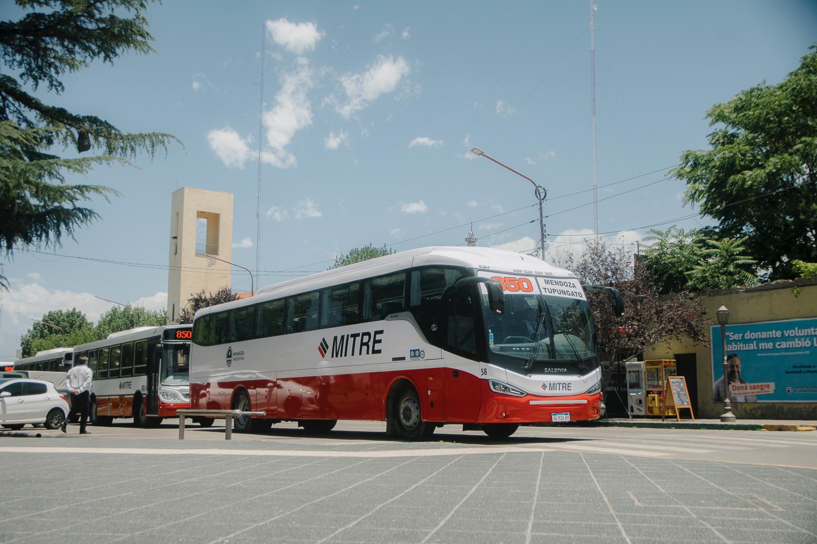 Con nuevas unidades optimizan el transporte urbano de pasajeros en tupungato