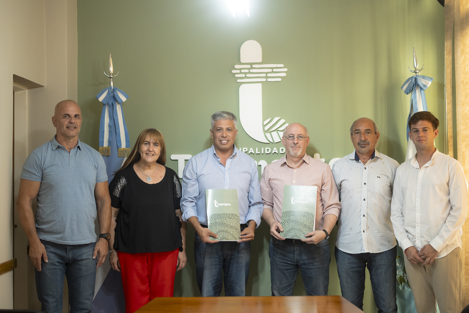 Tupungato celebró el primer Convenio con la Universidad Tecnológica Nacional para la Tecnicatura Universitaria en Programación 