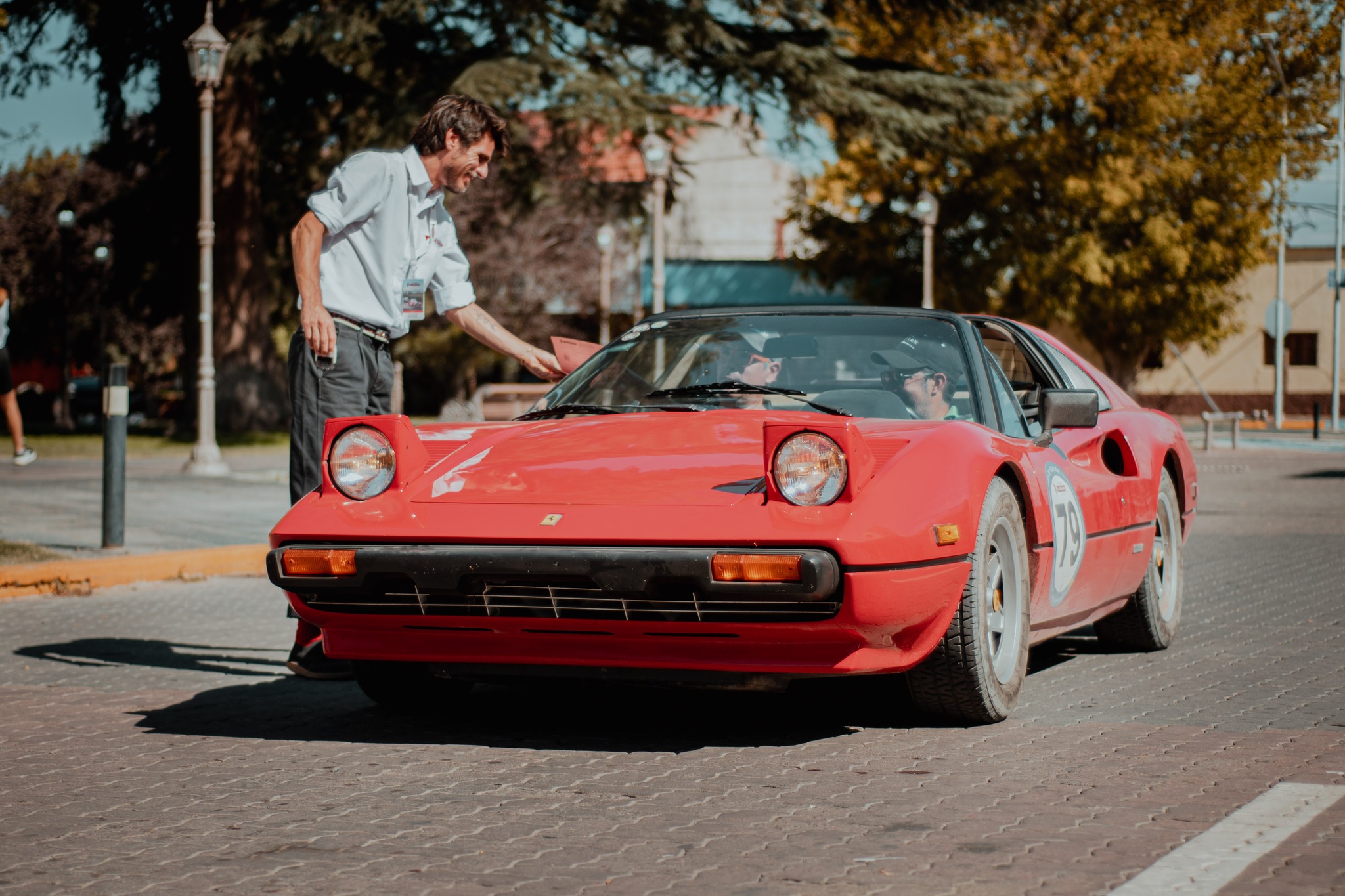 Rally de las Bodegas «Copa Park Hyatt Mendoza»: control y sellado de autos en Tupungato
