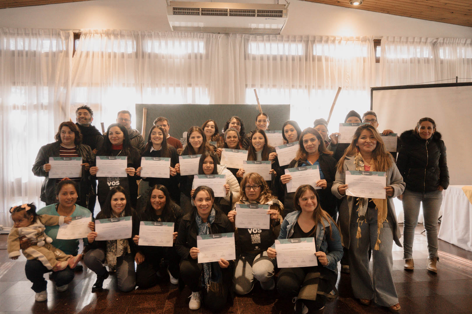 Más de 30 tupungatinos se diplomaron en Desarrollo de Habilidades para el Cuidado del Adulto Mayor