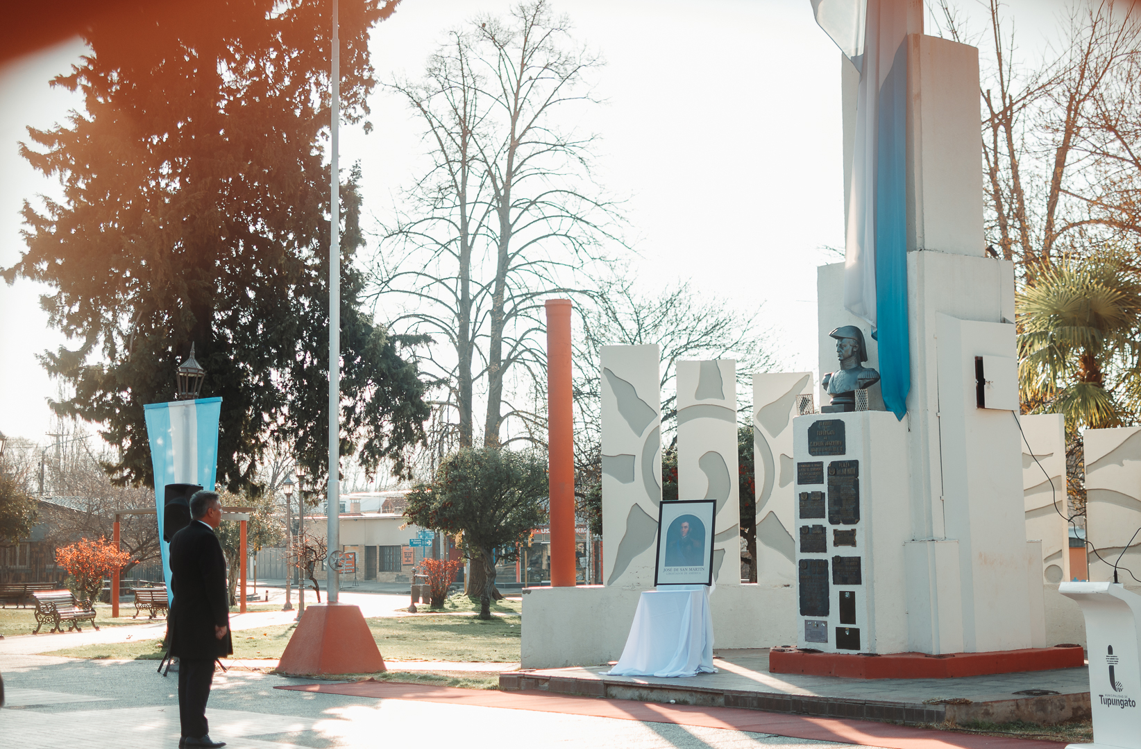 Tupungato conmemoró el 175° Aniversario del Paso a la Inmortalidad del General San Martín