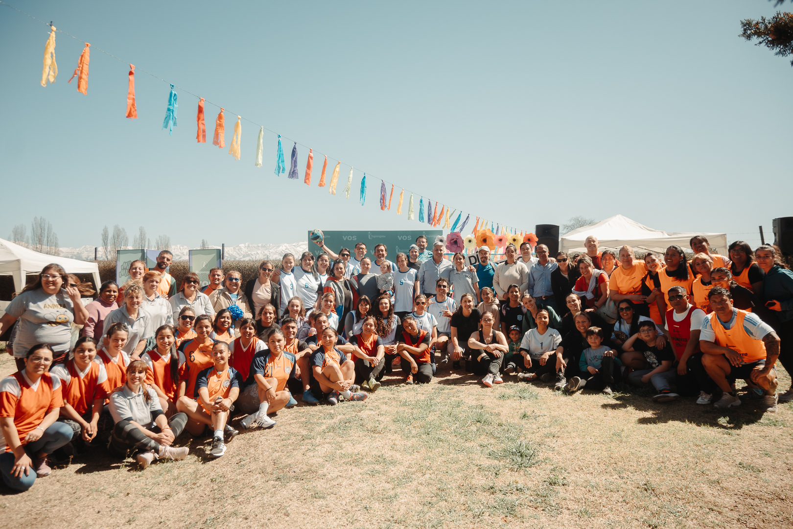 Un Día del Maestro sin precedentes: deporte, alegría e integración en Tupungato