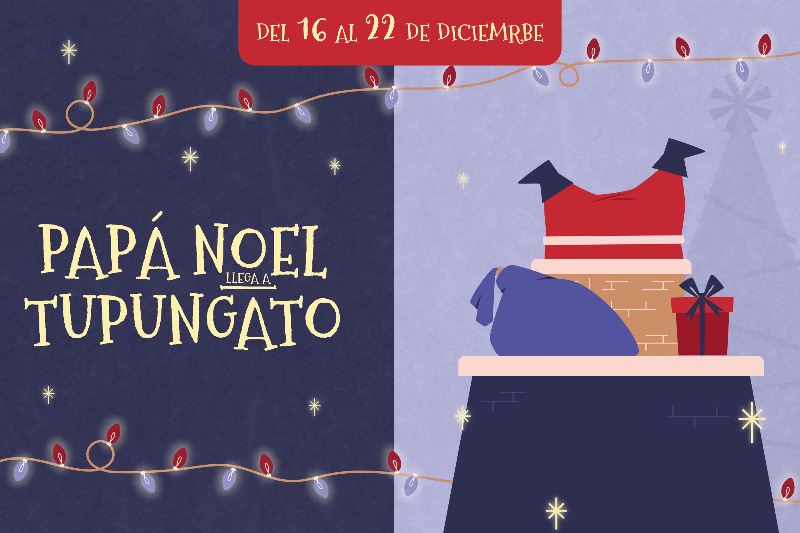 Papá Noel pasará a saludarnos por Tupungato