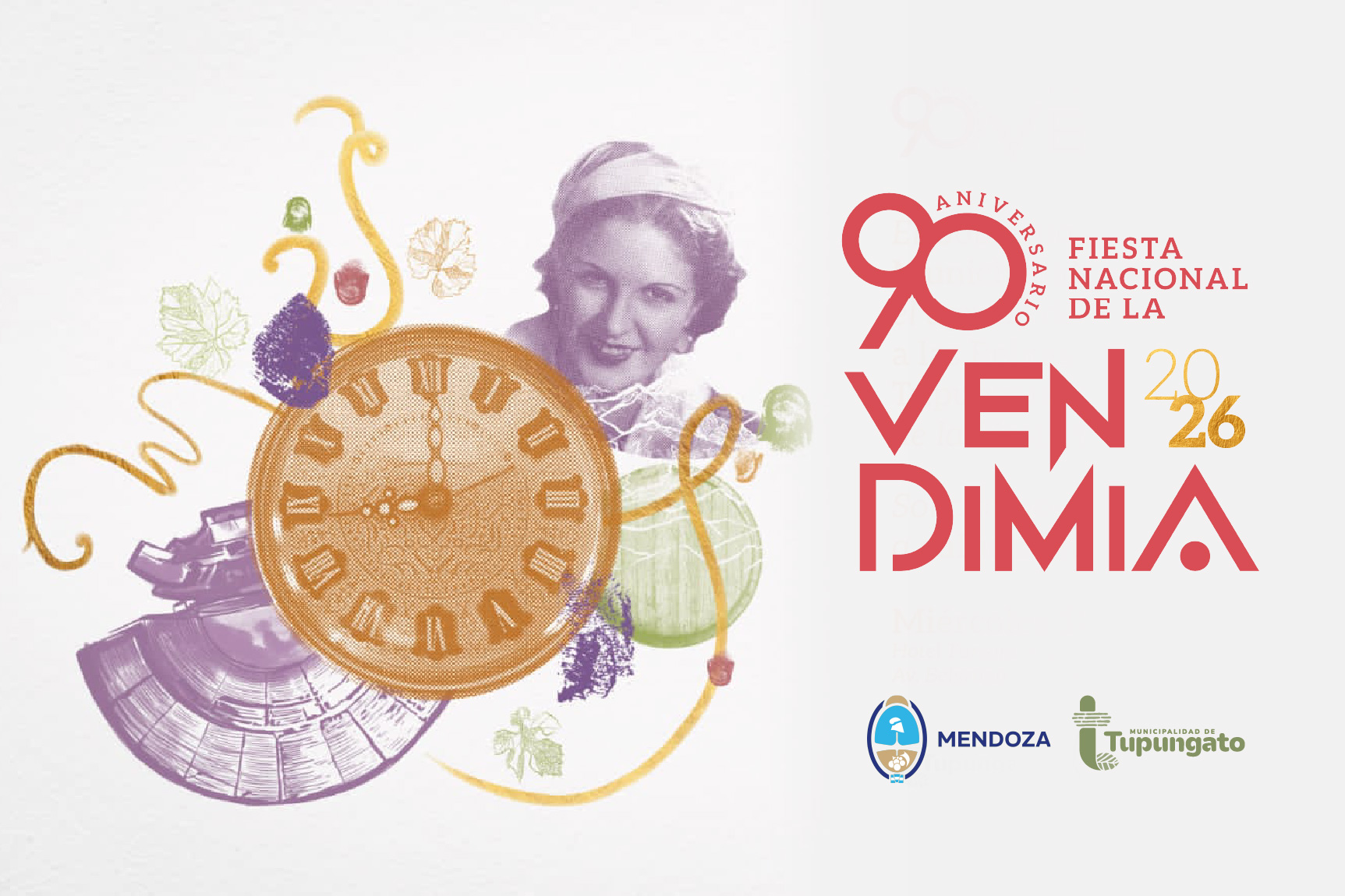 Homenaje a los hacedores y embajadoras de la Vendimia en sus 90 Años