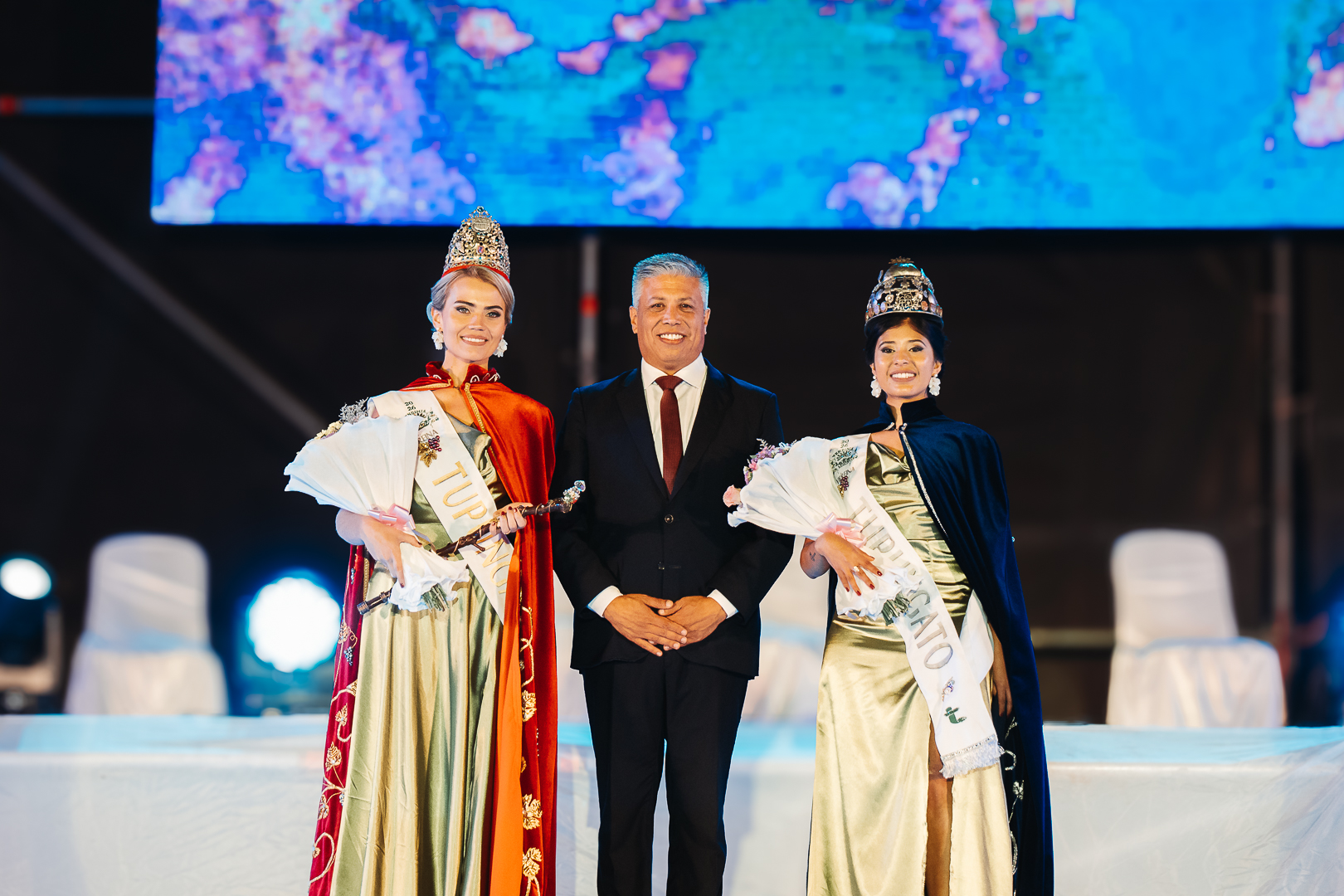 Micaela Galdame es la Reina de Tupungato elegida en una Vendimia vivida con el corazón del pueblo