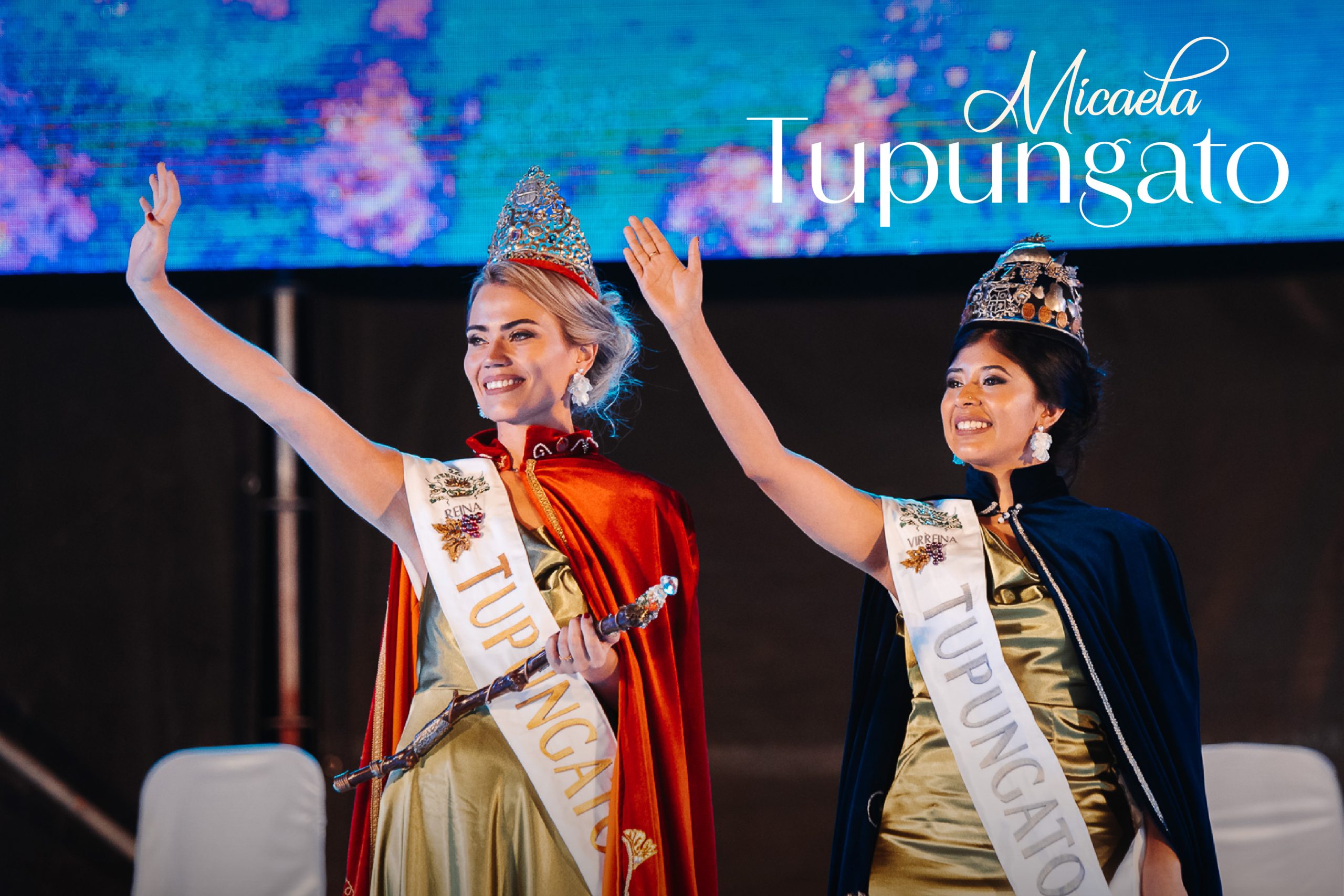 Micaela Galdame, Reina de mirada serena y corazón humilde, Tupungato te abraza hasta el final