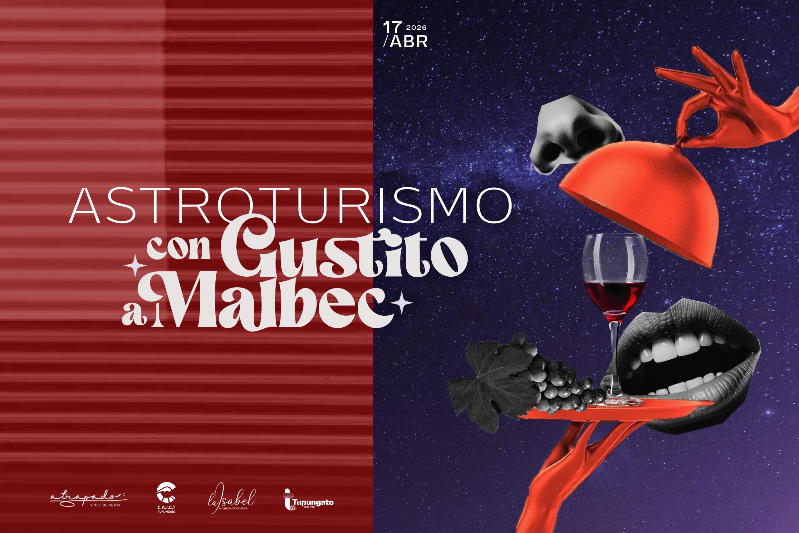 Astroturismo con Gustito a Malbec: este viernes se combinan ambas experiencias en Tupungato 