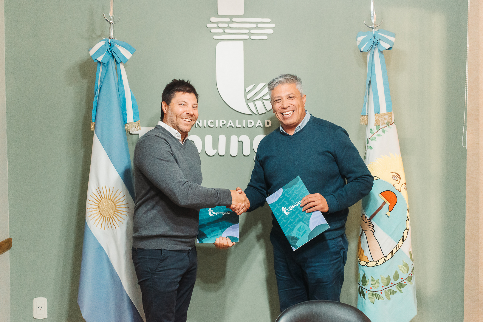 Tupungato firmó un convenio con NEWPANEL para impulsar capacitaciones gratuitas en construcción sismotérmica