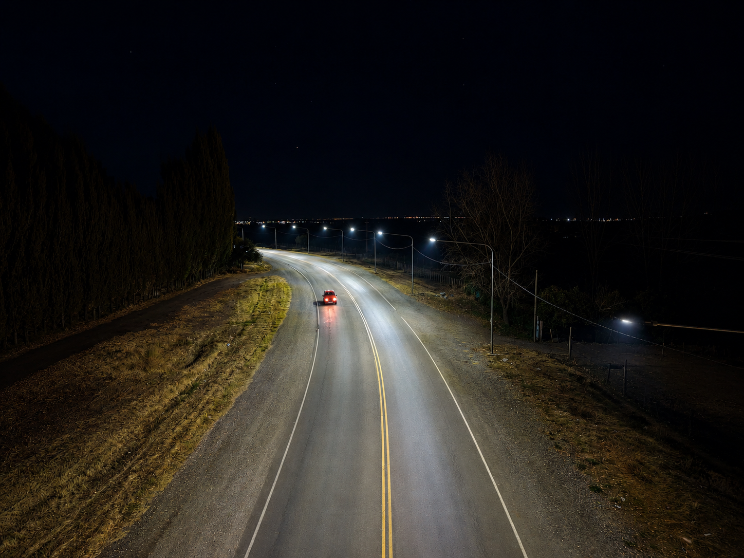 La Municipalidad de Tupungato transforma rutas y calles con nueva luminaria LED