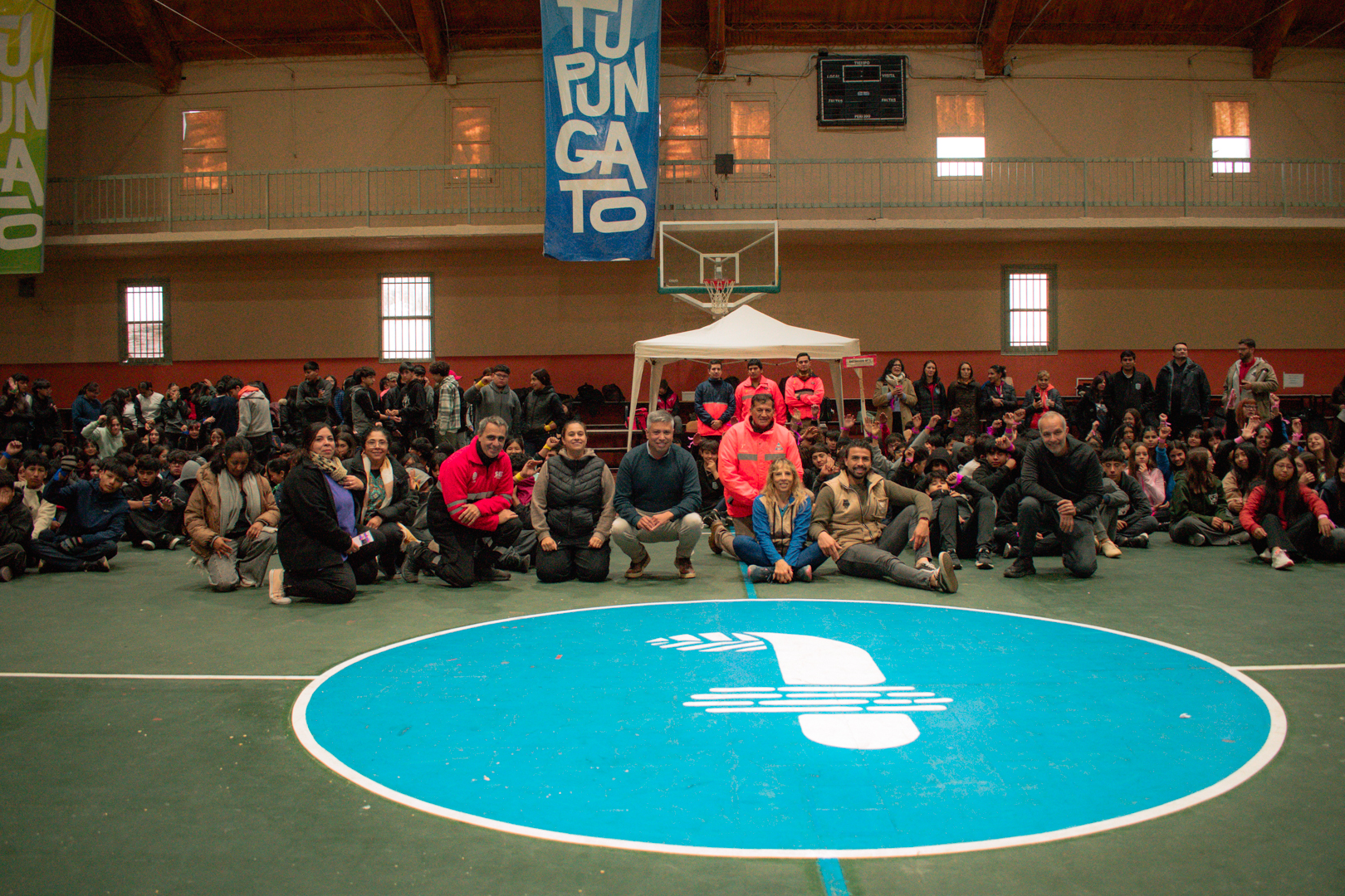 El programa provincial de recreación y prevención «MoveteMente» tuvo su primer encuentro del año en Tupungato con la participación de 200 estudiantes
