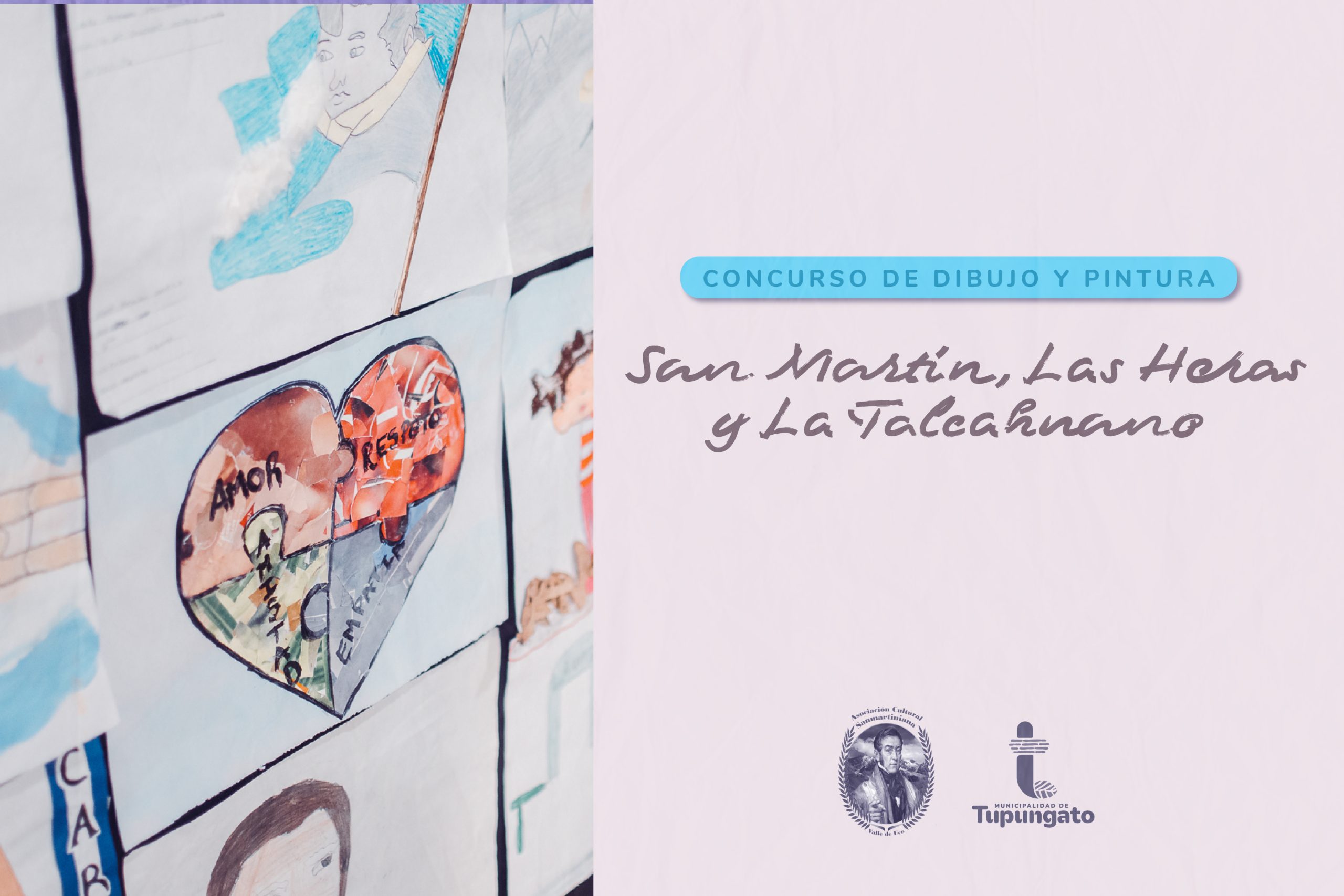 Una propuesta para pequeños artistas: concurso de dibujo y pintura «San Martín, Las Heras y La Talcahuano»