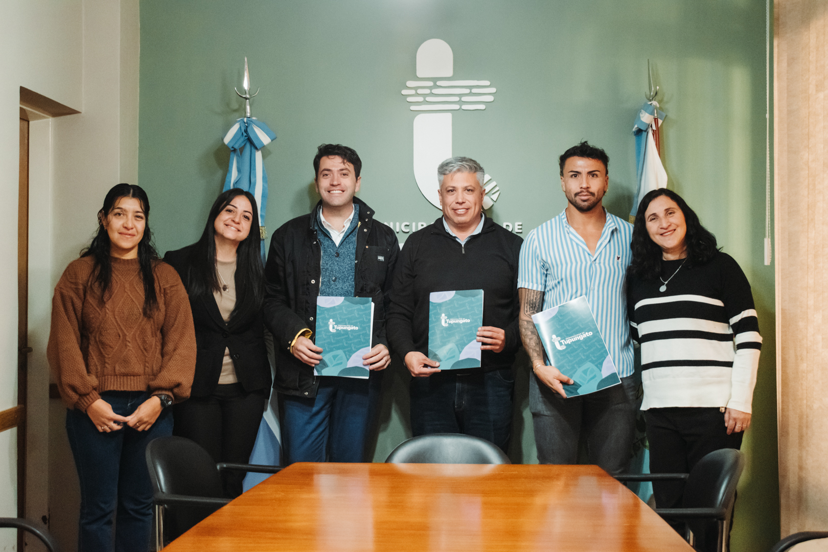 La Muni de Tupungato firmó un Acuerdo de Prácticas Profesionalizantes en Educación Física con la Esc. Horacio Sergi