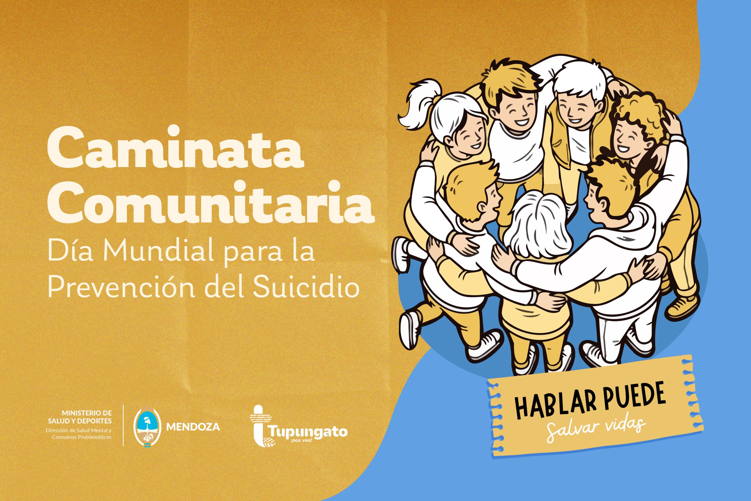  “Hablar puede salvar vidas”: Caminata por el Día Mundial para la Prevención del Suicidio