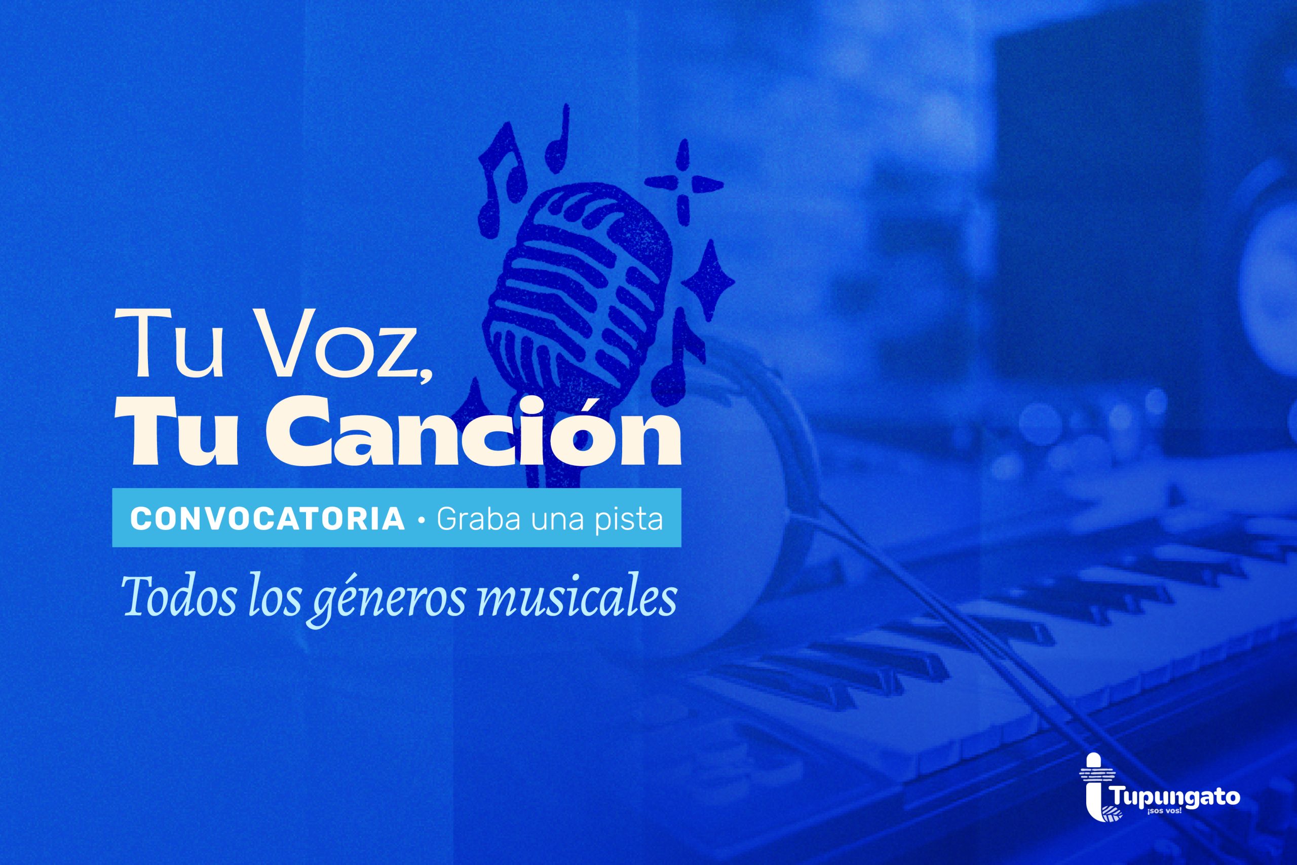«Tu voz, tu canción»: ¿cantás o tenés una banda? Grabá gratis tu próximo tema