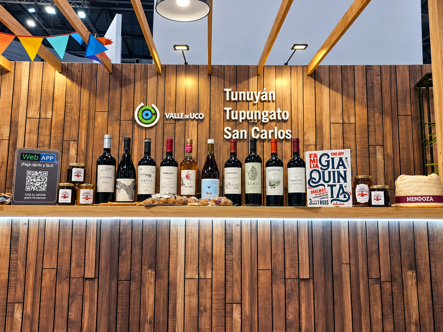 Tupungato promocionó su oferta turística en la Feria Internacional de Turismo